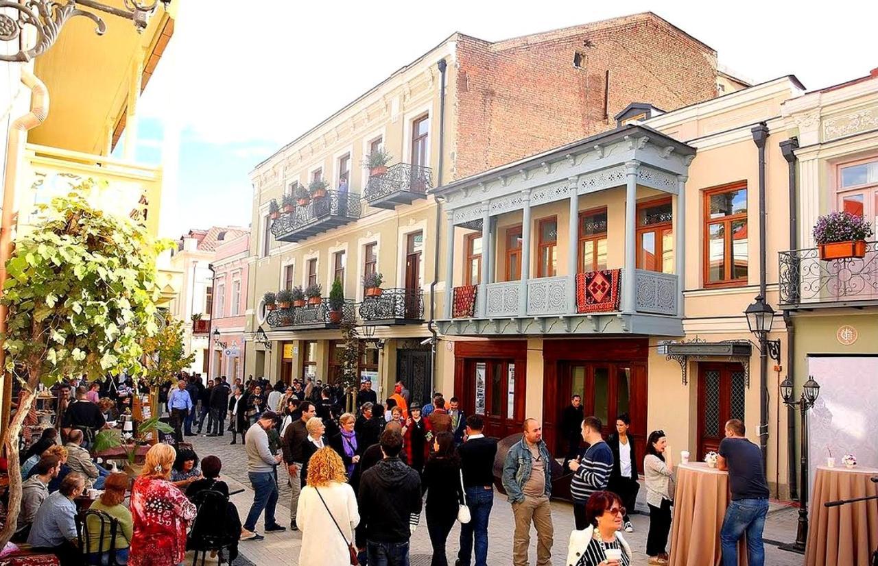 Ferienwohnung New Tbilisi Terrace Exterior foto