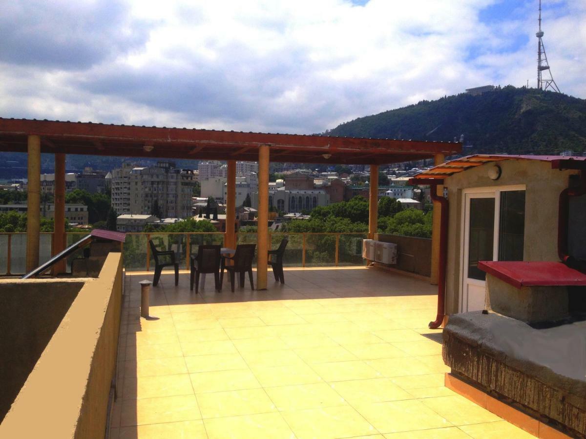 Ferienwohnung New Tbilisi Terrace Exterior foto